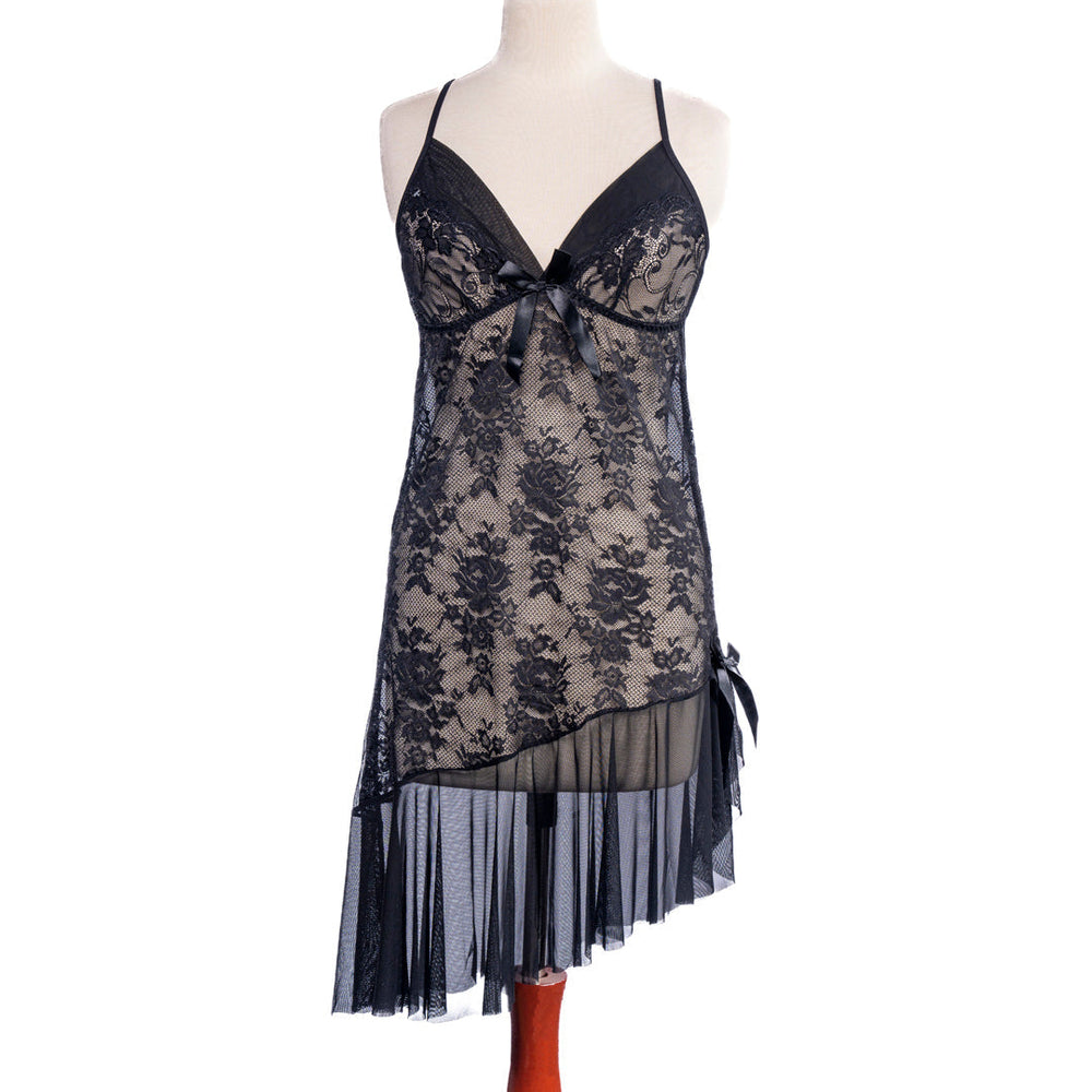 BELLEZA MIDI NIGHTY 8095 PURPLE / FREE - MamasJan Lingerie