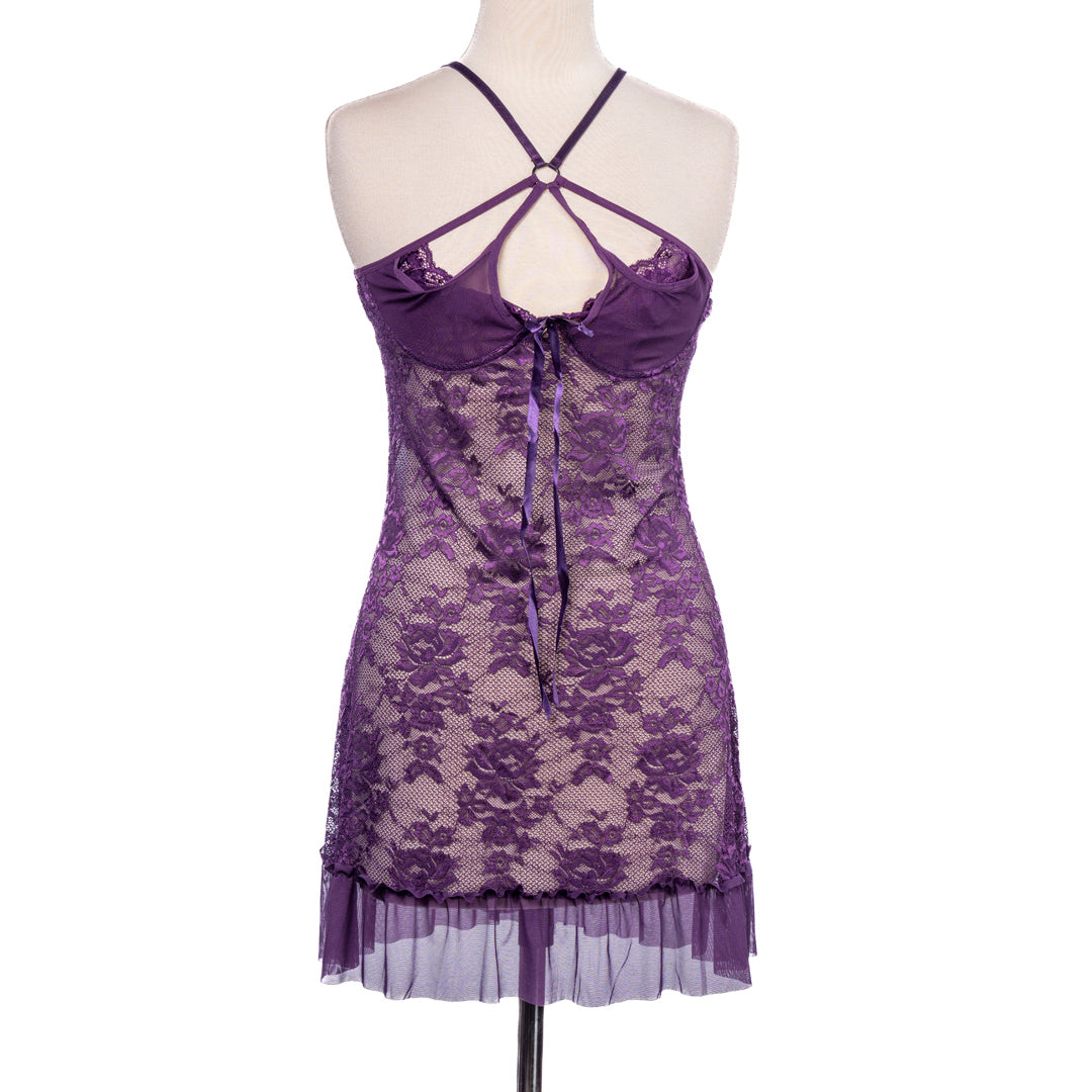 Belleza S.Nighty 8099 SILVERY / FREE - MamasJan Lingerie
