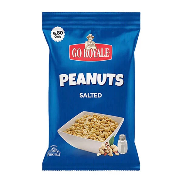 GO ROYALE SALTED PEANUTS 40 GM Default Title - MamasJan Grocery