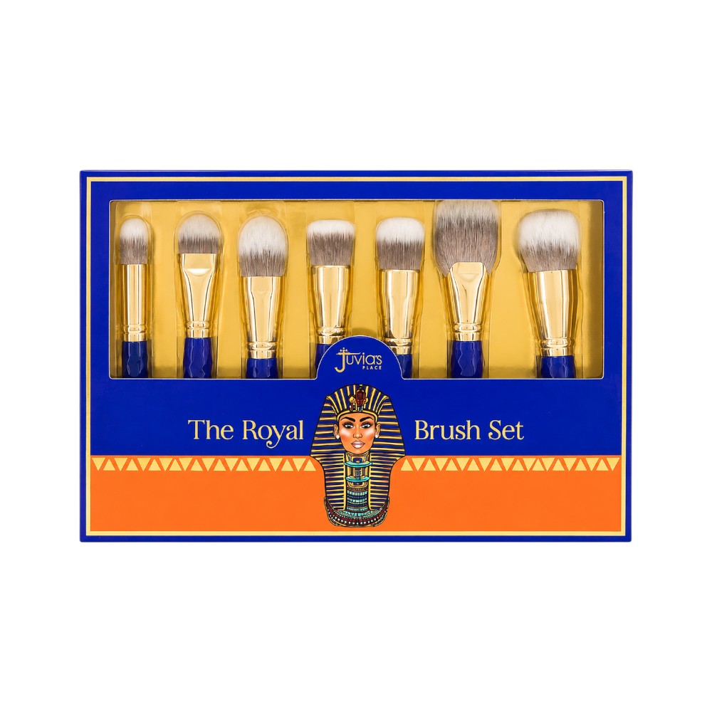 JUVIAS 7PC ROYAL BRUSH SET NEW Default Title - MamasJan Makeup