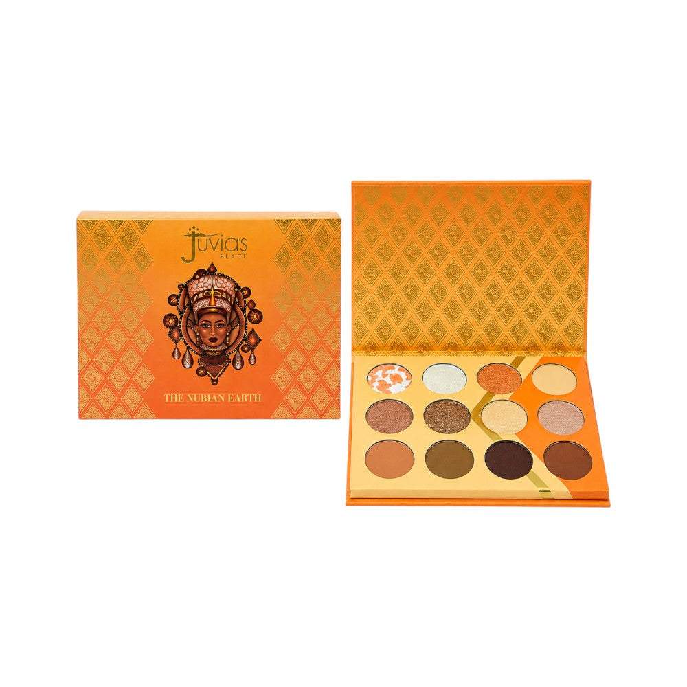 JUVIAS NUBIAN EARTH PLACE WITH 12 COLOURS 18G Default Title - MamasJan Makeup