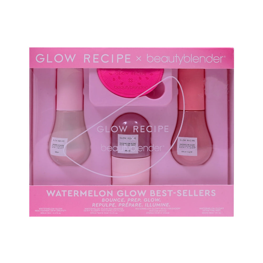 GLOW RECIPE WATER MELON GLOW BEST SELLER 4PC SET NEW Default Title - MamasJan Makeup