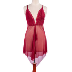 BELLEZA SHORT NIGHTY 8141 WATERMELON / FREE - MamasJan Lingerie
