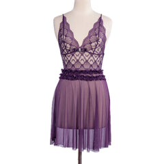 BELLEZA SHORT NIGHTY 8147 PURPLE / FREE - MamasJan Lingerie