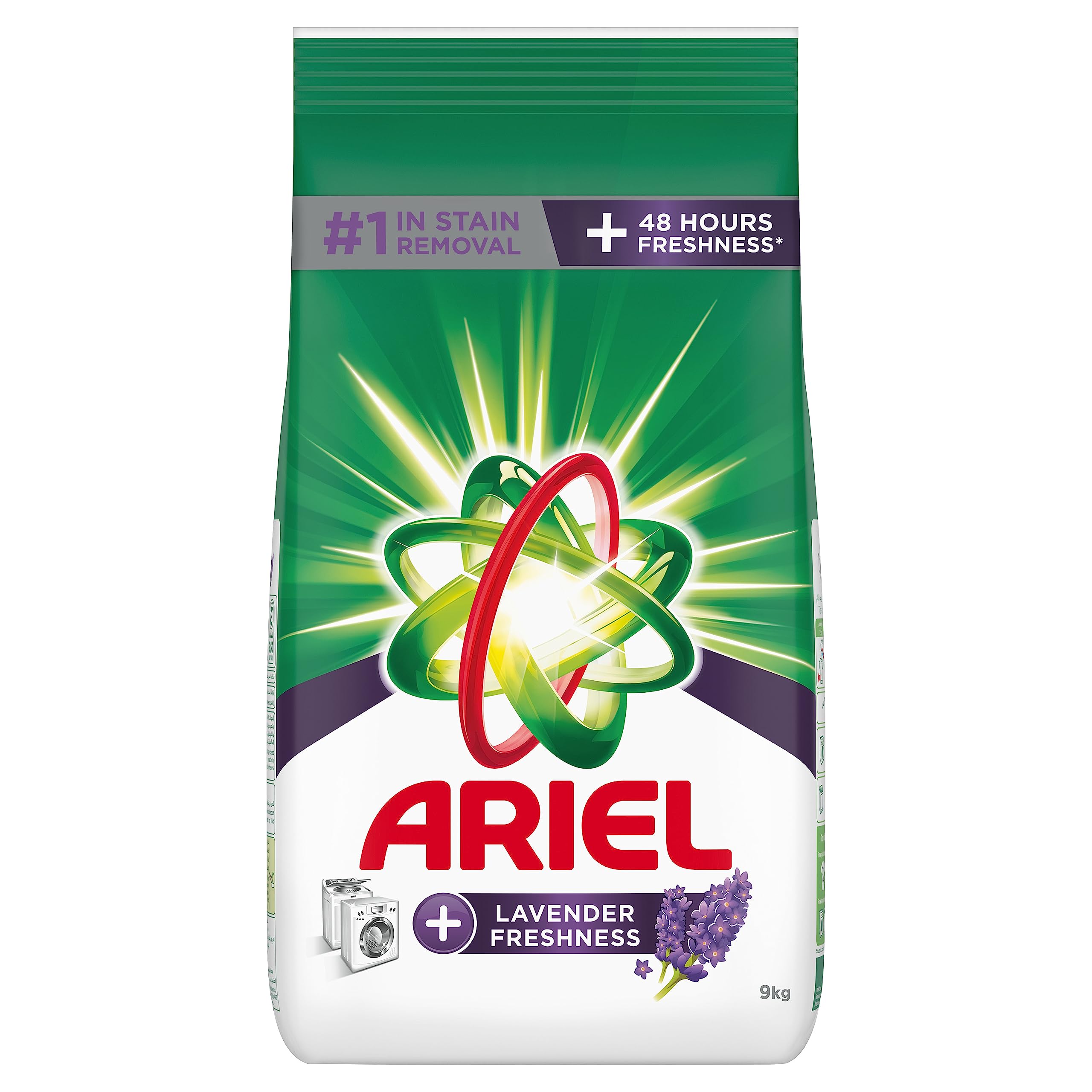 AIREL WASHING POWDER LAVENDER 9 KG Default Title - MamasJan Grocery Nonfood