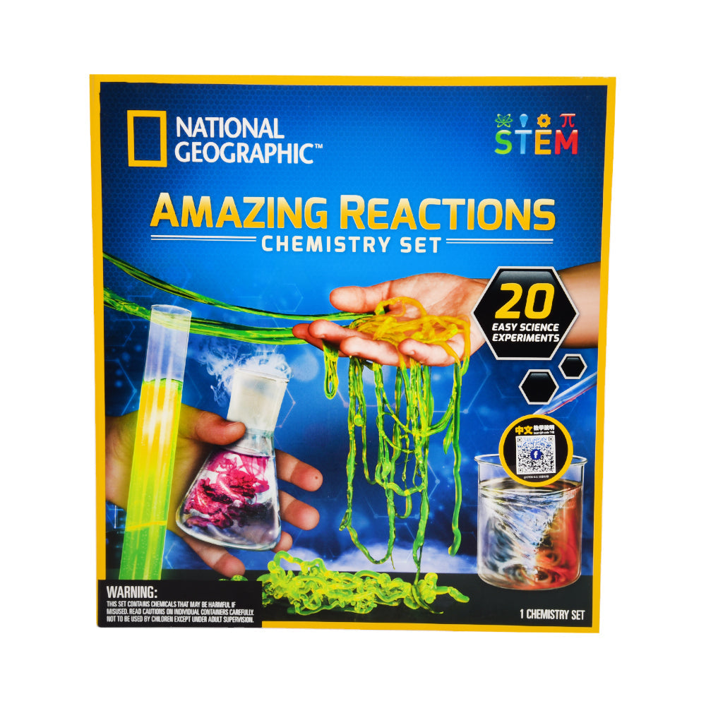 EXPCHEMA NG AMAZING REACTIONS CHIEMISTRY KIT Default Title - MamasJan Toys