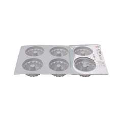 MUFFIN PAN 6 CUPS SILICONE IR YH-TA/E190-192 Default Title - MamasJan Crockery