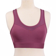 Sport-Bra-825 L / Purple - MamasJan Lingerie
