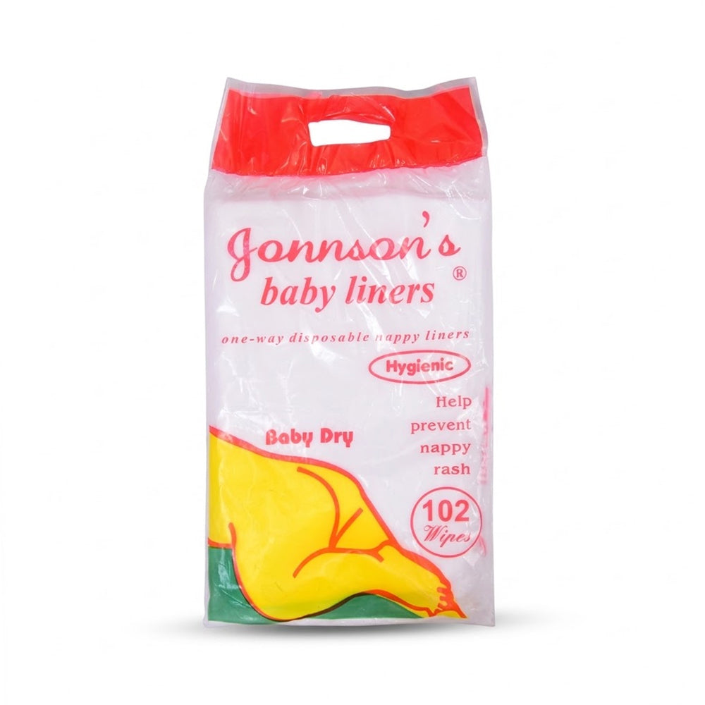 JOHNSON BABY LINERS ONE WAY DISPOSABLE NAPPY HYGIENIC Default Title - MamasJan Baby Toiletry