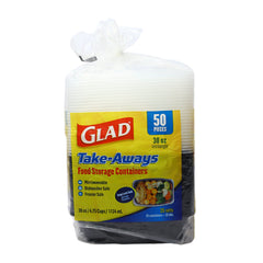 GLAD FOOD STORAGE CONTAINERS TAKE AWAYS 25 SETS Default Title - MamasJan Grocery Nonfood