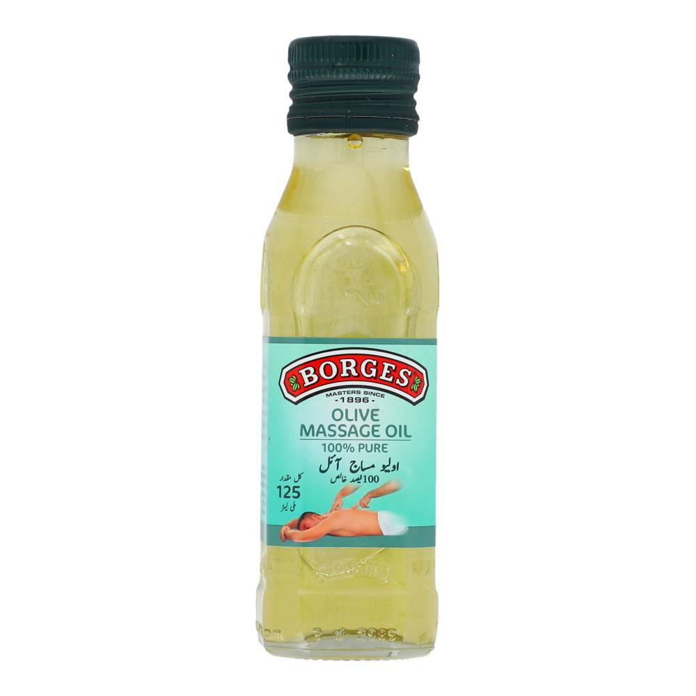 BORGES OLIVE MASSAGE OIL 125 ML Default Title - MamasJan haircare