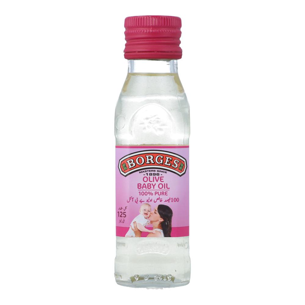 BORGES BABY OLIVE OIL 125 ML Default Title - MamasJan Grocery Nonfood