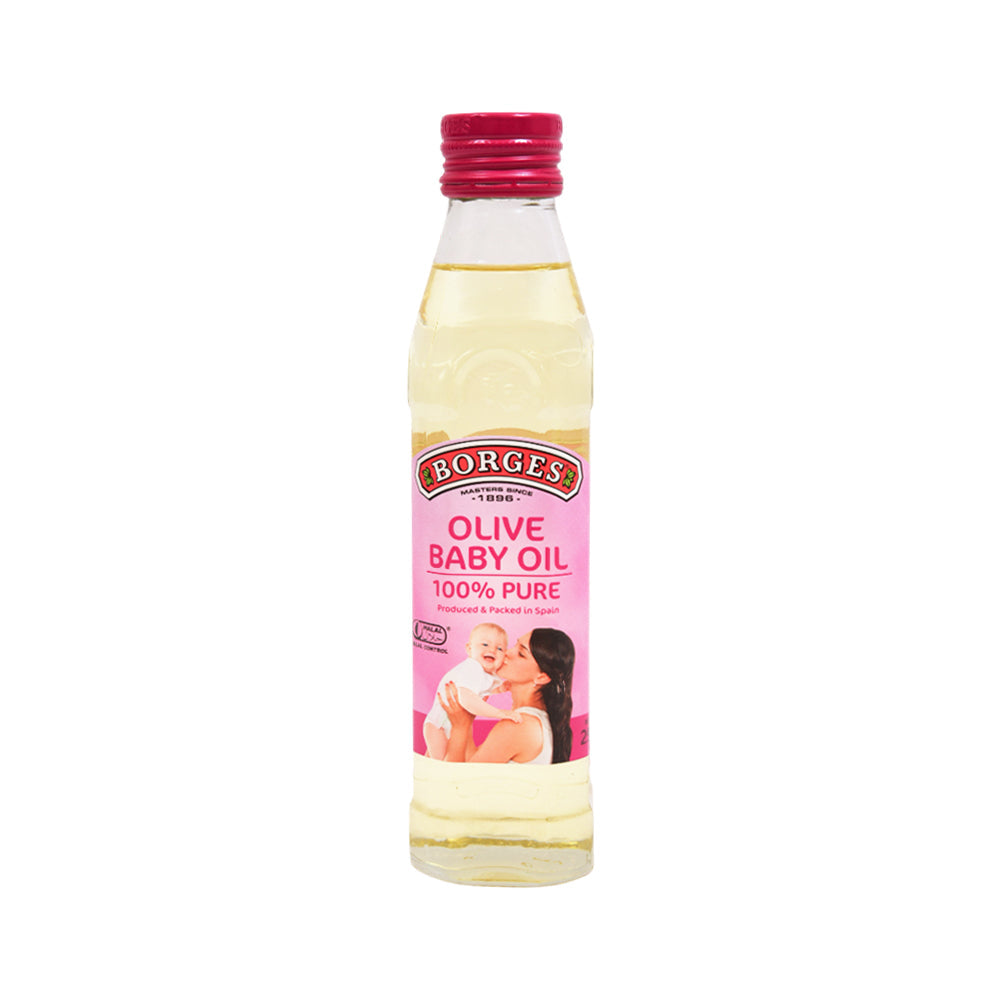 BORGES BABY OIL OLIVE 250 ML Default Title - MamasJan Grocery Nonfood