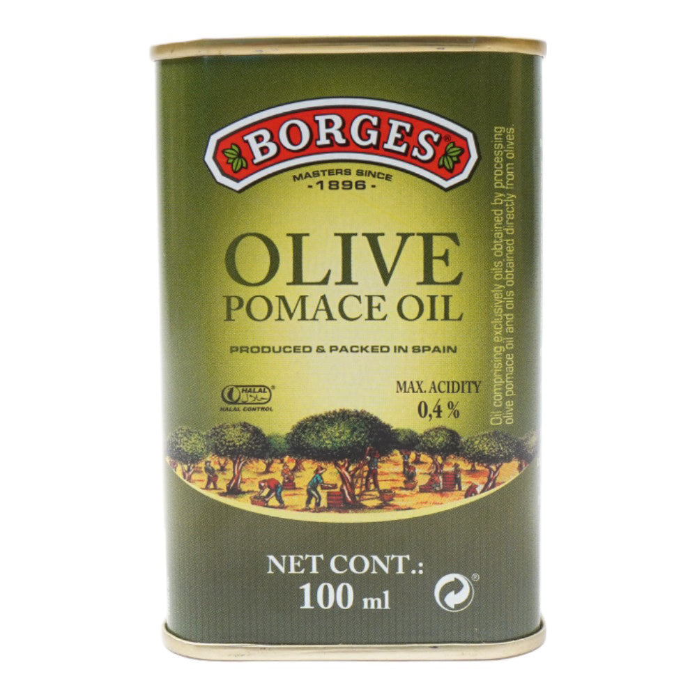 BORGES OLIVE POMACE OIL TIN 100 ML Default Title - MamasJan Grocery
