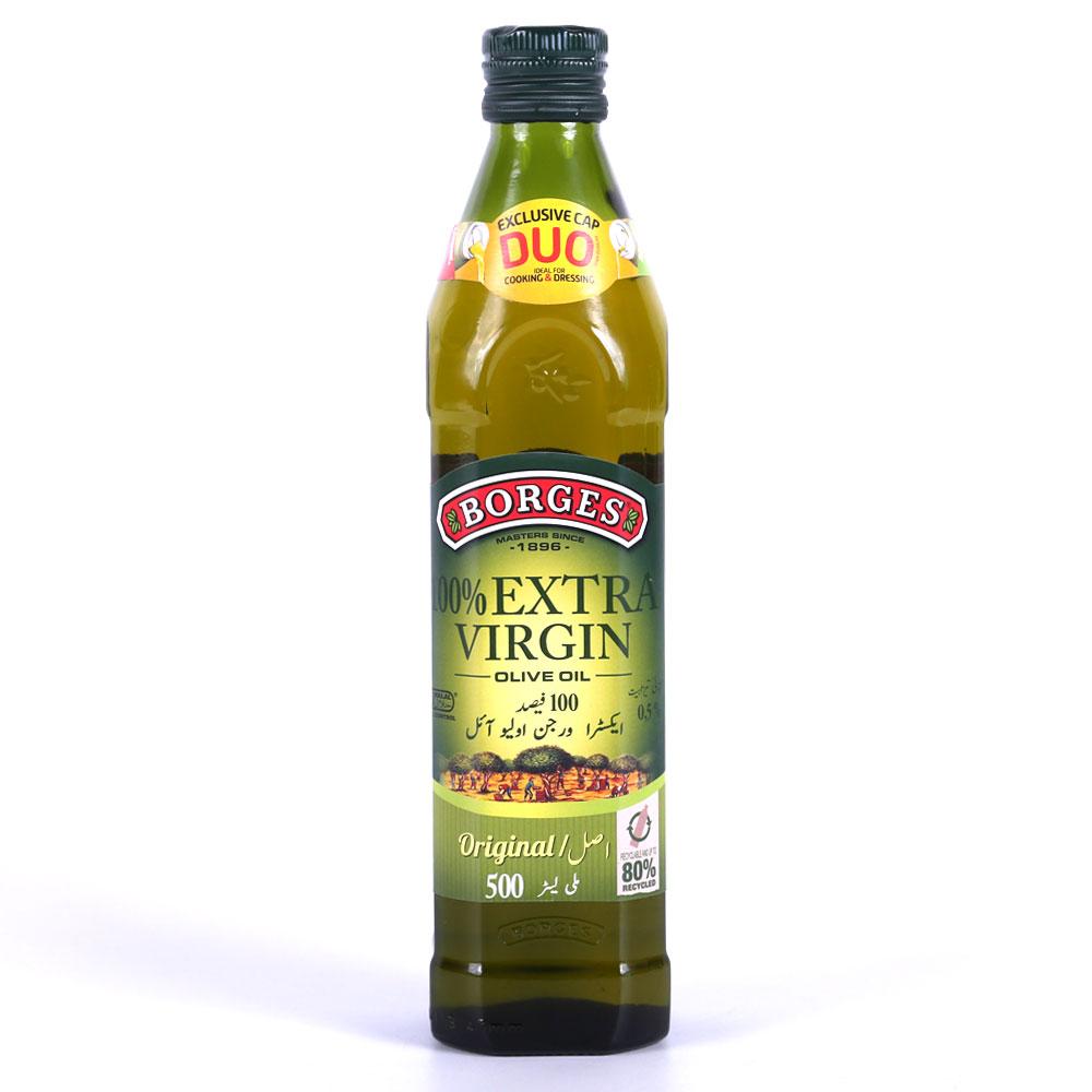 BORGES EXTRA VIRGIN OLIVE OIL BOTTLE 500 ML Default Title - MamasJan Grocery