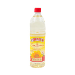 BORGES SUNFLOWER OIL BOTTLE 1 LTR BASIC Default Title - MamasJan GroceryFoods