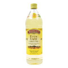 BORGES EXTRA LIGHT OLIVE OIL BOTTLE 1 LTR Default Title - MamasJan Grocery