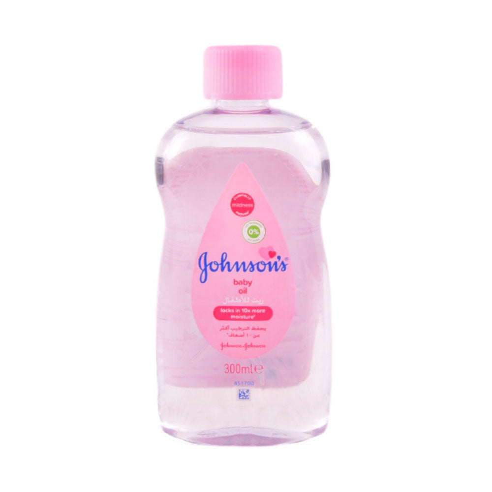 JOHNSONS BABY OIL MOISTURE 10X 300 ML Default Title - MamasJan Grocery Nonfood