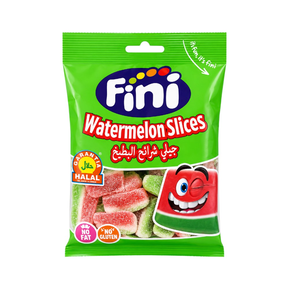 FINI JELLY WATERMELON SLICES 75GM Default Title - MamasJan Grocery Food