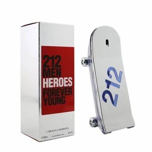CAROLINA HERRERA 212 HEROES FOEVER YOUNG MEN EDT 90ML Default Title - MamasJan s