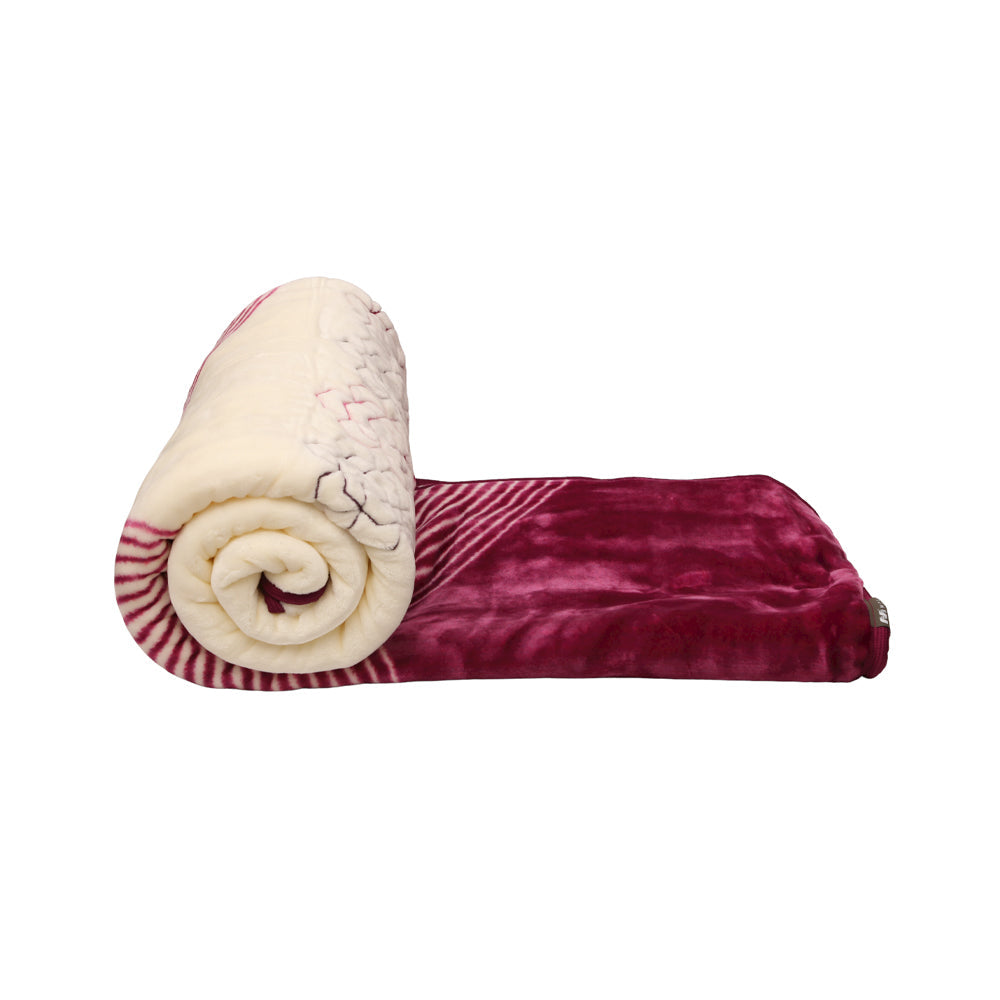 Mora Blanket Digital Embroidery B89 Morado 220X240 Default Title - MamasJan s