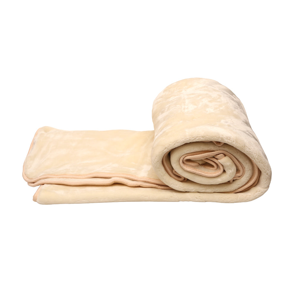 Mora Blanket Signature Engraved F93 Beige 220X240 Default Title - MamasJan s