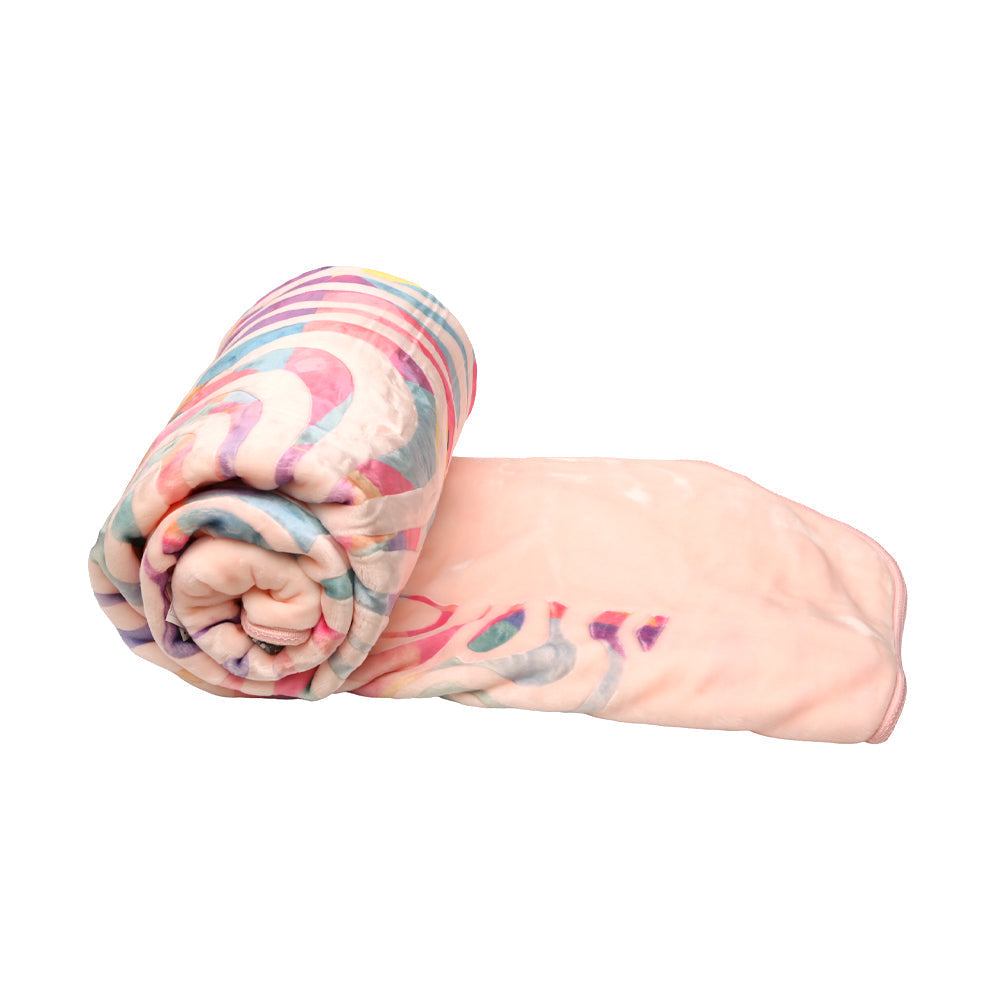 Mora Blanket 3D Art Box J62 Pink 220X240 Default Title - MamasJan s