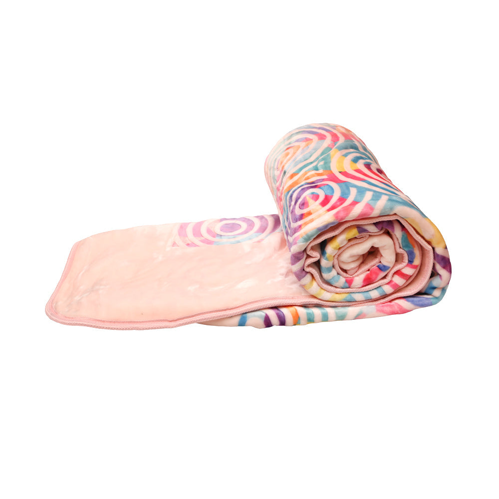Mora Blanket 3D Art Box J63 Pink 220X240 Default Title - MamasJan s