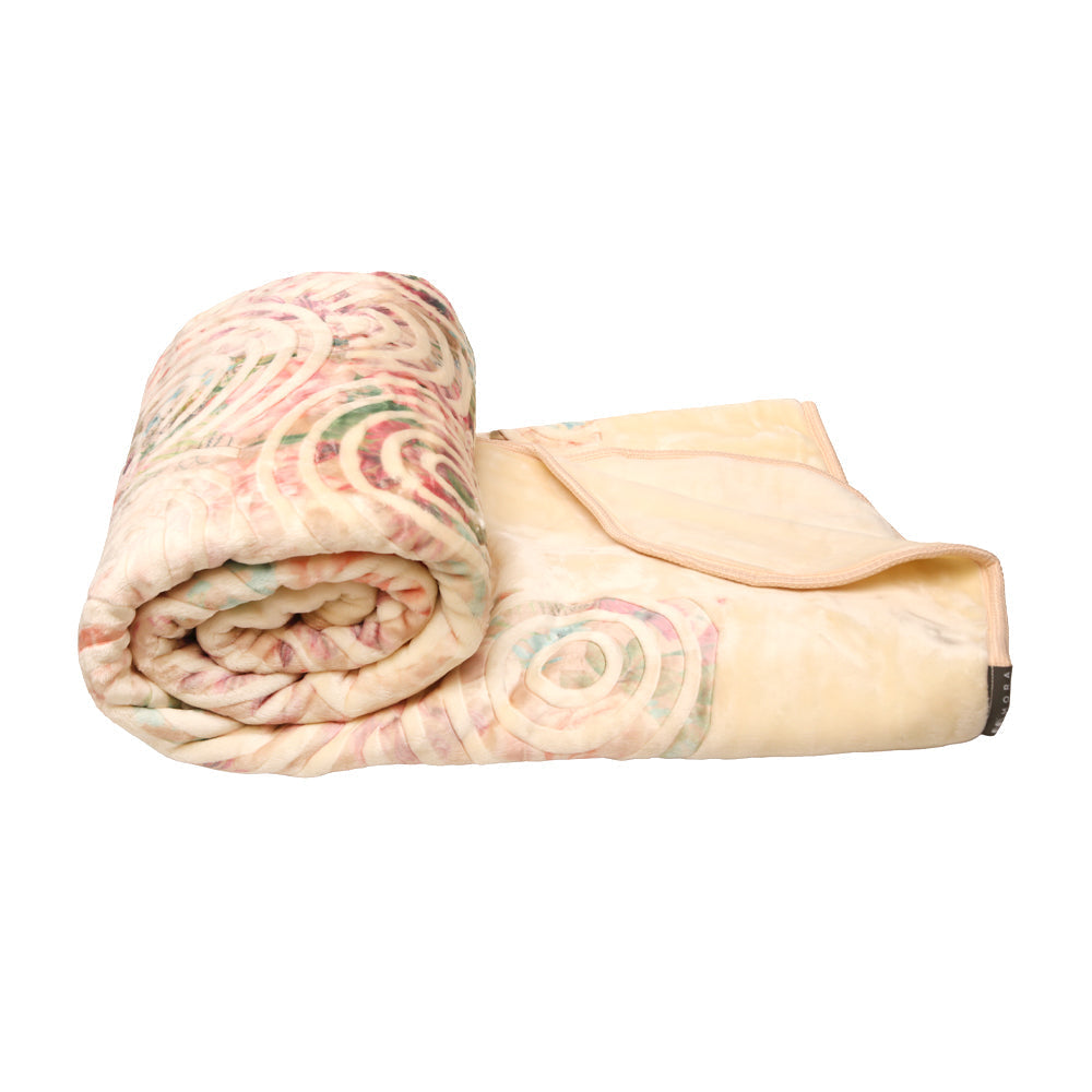 Mora Blanket 3D Art Box J63 Cream 220X240 Default Title - MamasJan s