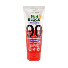 VIBRANT BEAUTY SUN BLOCK ANTI-AGING SPF-90 150ML Default Title - MamasJan skincare
