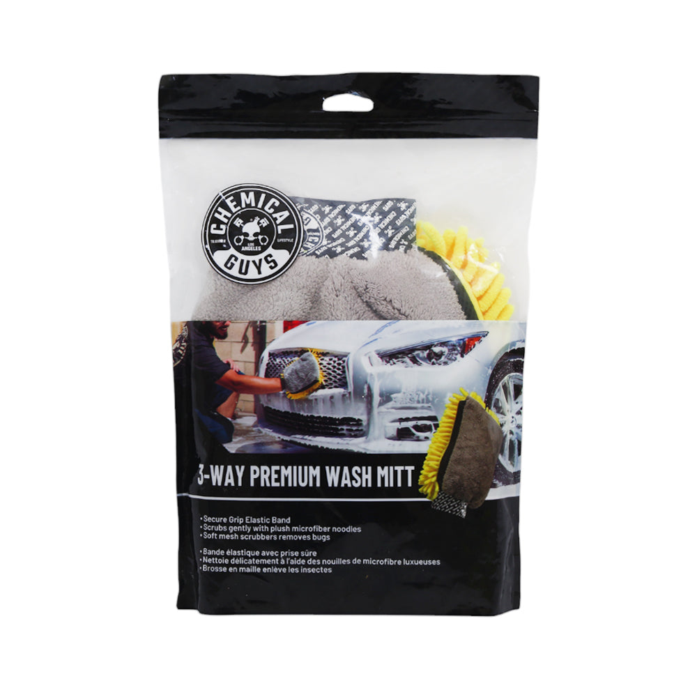 CHEMICAL GUYS 3-WAY PREMIUM WASH MITT Default Title - MamasJan Grocery Nonfood