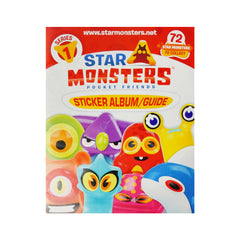 00436 STAR MONSTER STICKER BASIC Default Title - MamasJan Toys
