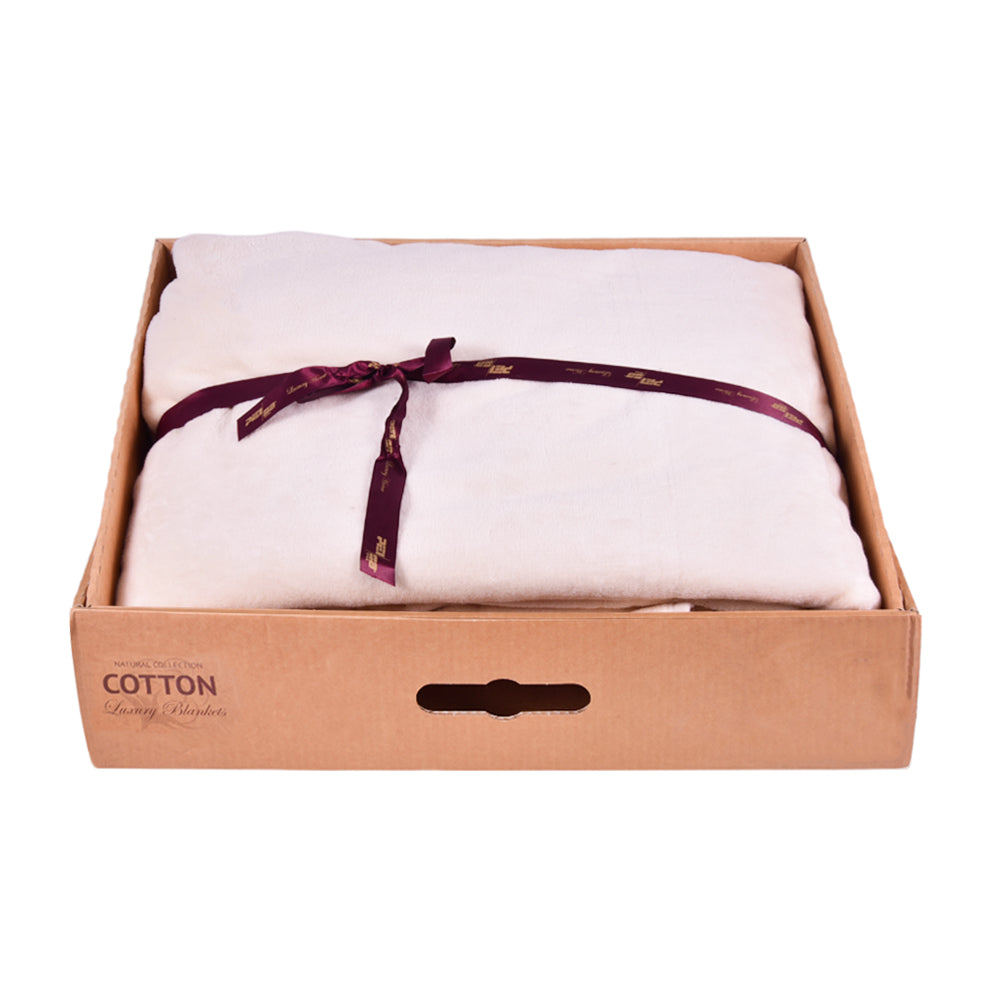 PIEL BLANKET COTTON 11047 NATURAL 220X240 Default Title - MamasJan Household