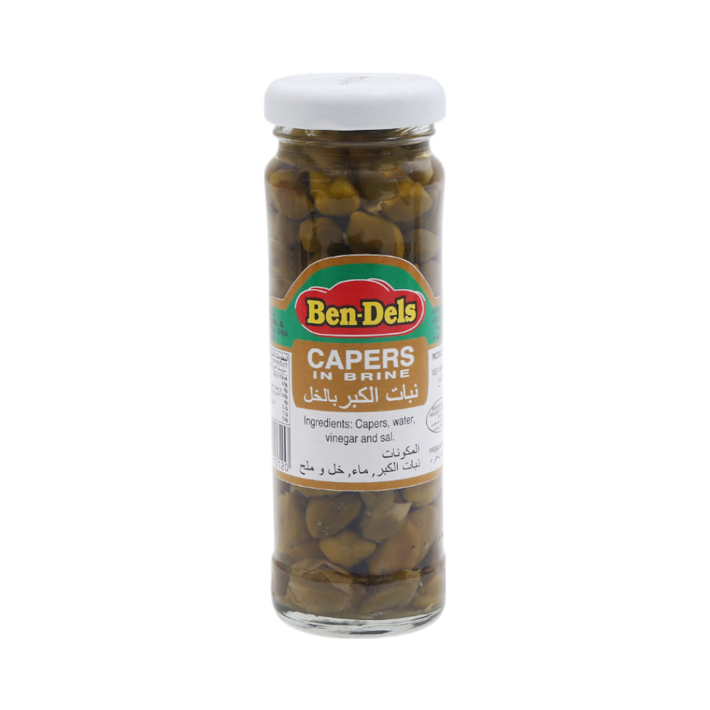 BEN-DELS CAPERS VINEGAR & SAL 100 GM Default Title - MamasJan GroceryFoods