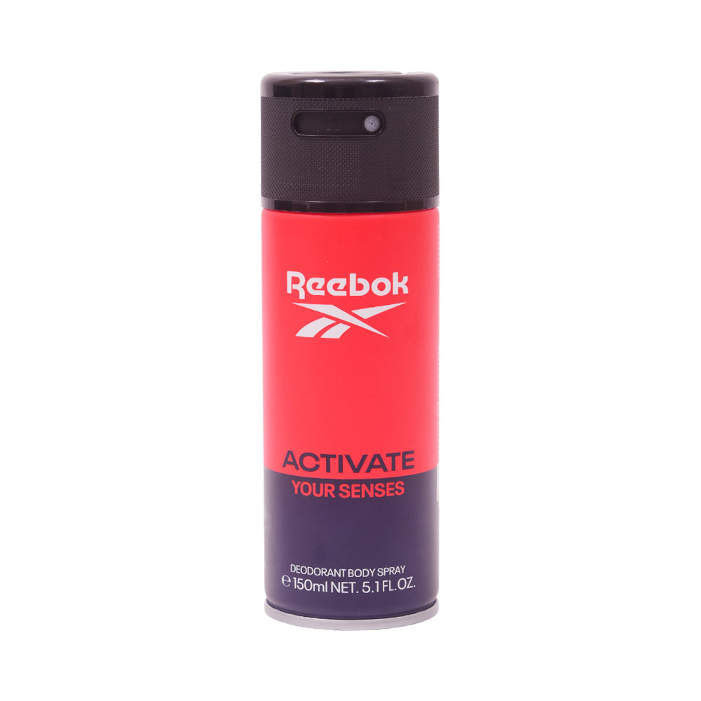 REEBOK DEODORANT ACTIVATE YOUR SENSES 150ML Default Title - MamasJan perfumes