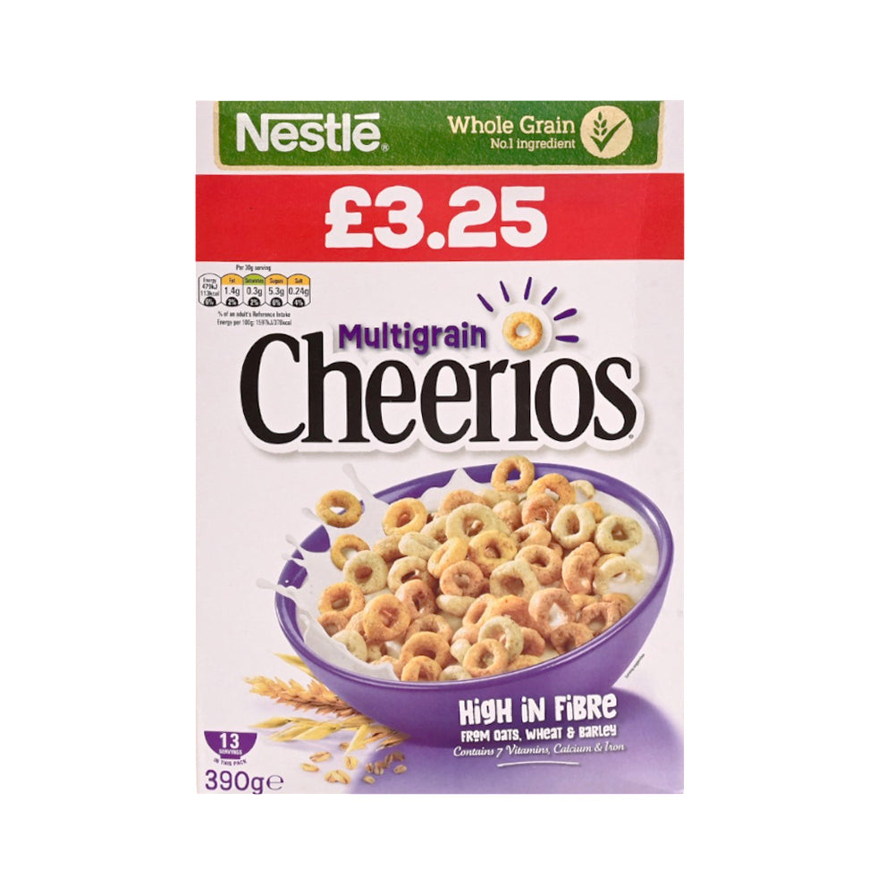NESTLE CEREAL CHEERIOS MULTIGRAIN 390 GM Default Title - MamasJan GroceryFoods
