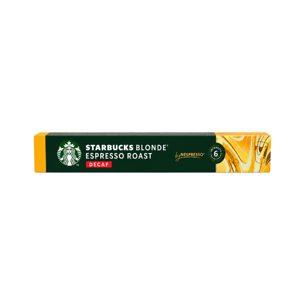 STARBUCKS COFFEE PODS ESPRESSO BLONDE DECAF 55 GM Default Title - MamasJan Grocery Food