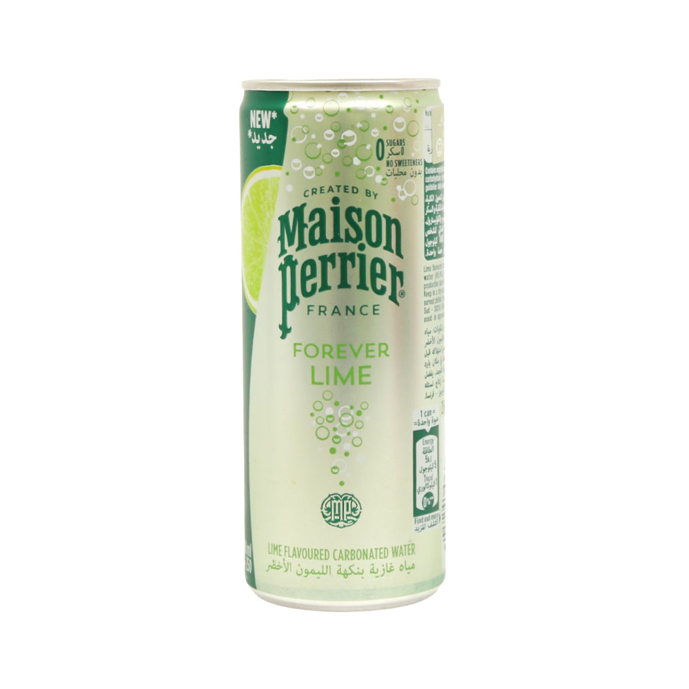 MAISON PERRIER DRINK FOREVER LIME CAN 250 ML Default Title - MamasJan Grocery Food