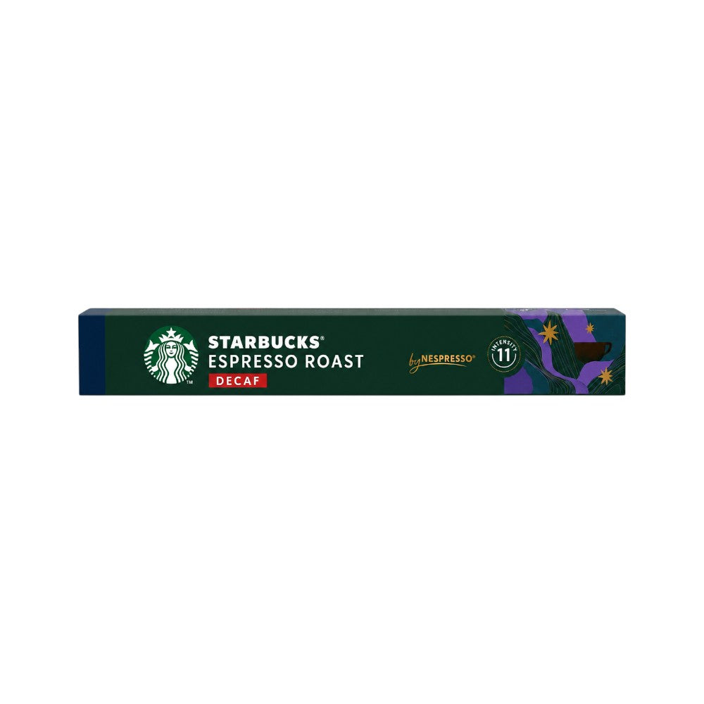 STARBUCKS COFFEE PODS ESPRESSO ROAST DECAF 55 GM Default Title - MamasJan Grocery Food