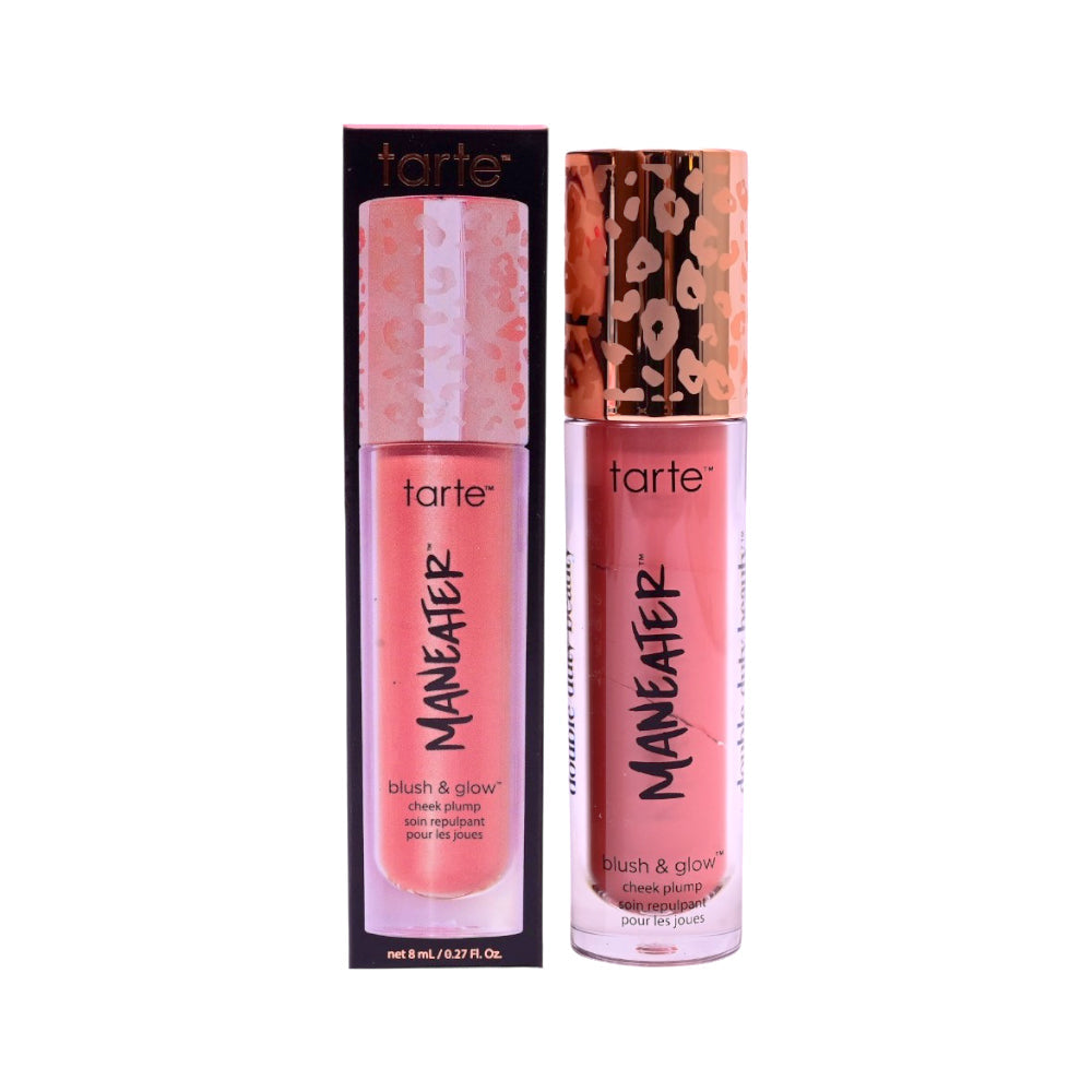 TARTE MANEATER BLUSH & GLOW LIQUID PEACHY PINK 8ML Default Title - MamasJan Makeup