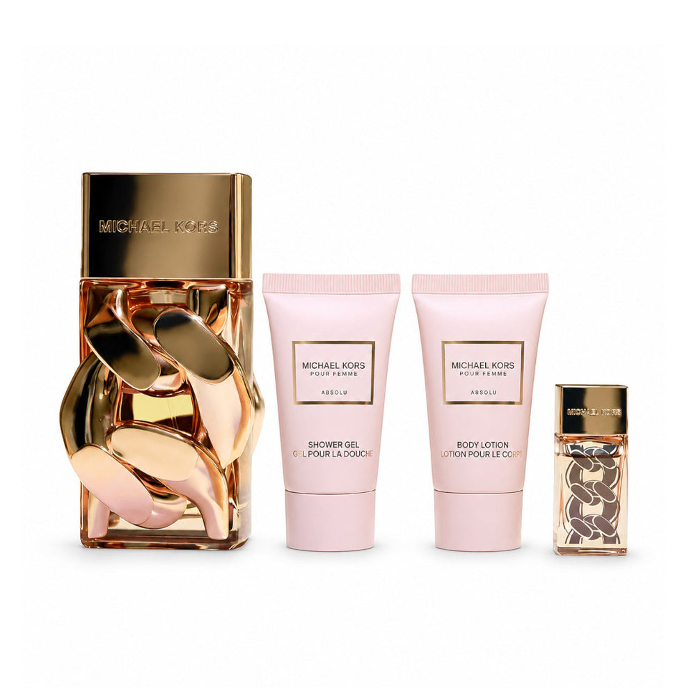 MICHAEL KORS ABSOLU POUR FEMME 4PC GIFT SET Default Title - MamasJan Perfume