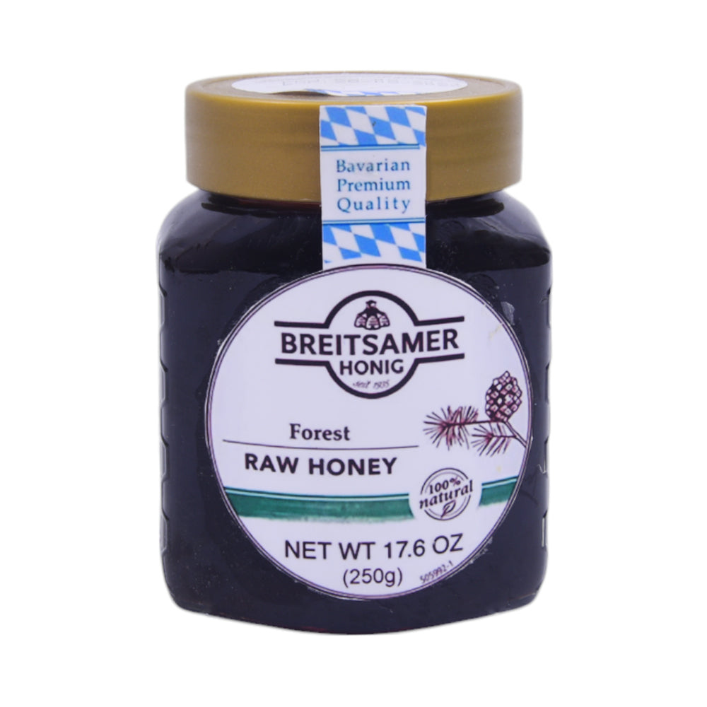 BREITSAMER RAW HONEY FOREST 250 GM BASIC Default Title - MamasJan GroceryFoods