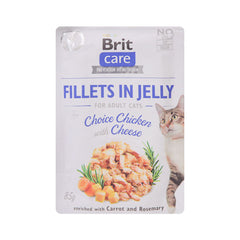 BRIT CARE CAT FOOD CHICKEN WITH CHEESE 85 GM Default Title - MamasJan Pet Essentials