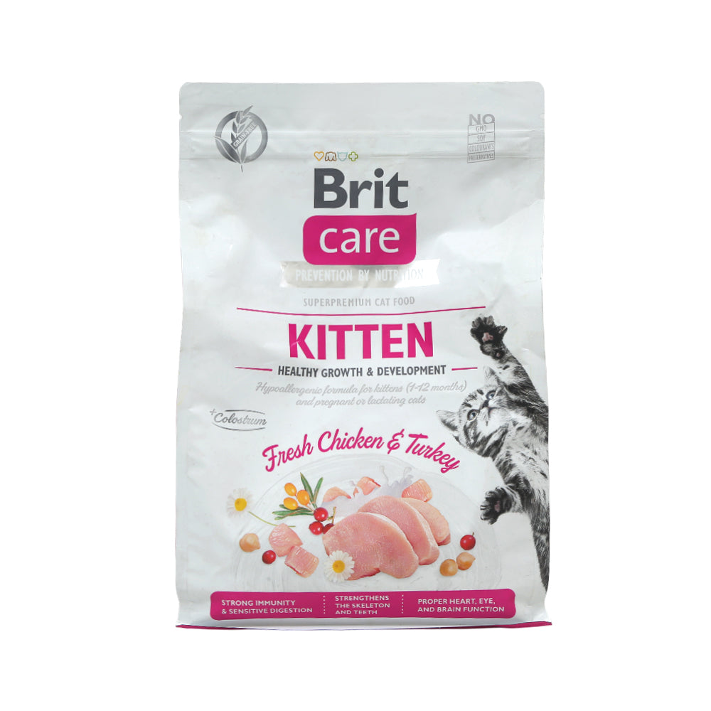 BRIT CARE GROWTH & DEVELOPMENT (KITTEN) 2KG Default Title - MamasJan Pet Care