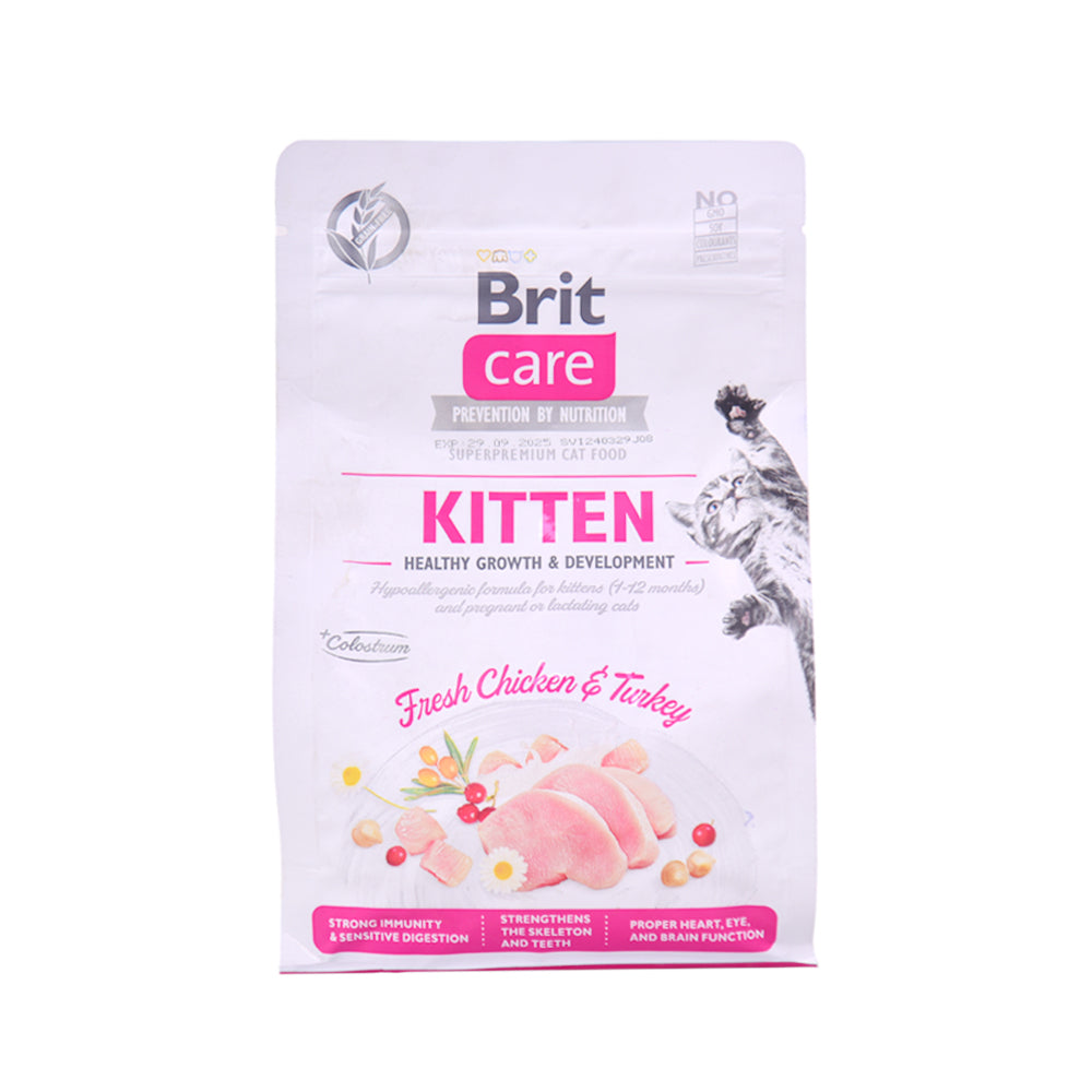 BRIT CARE CAT FOOD KITTEN FRESH CHICKEN & TURKEY 400 GM Default Title - MamasJan Grocery Nonfood