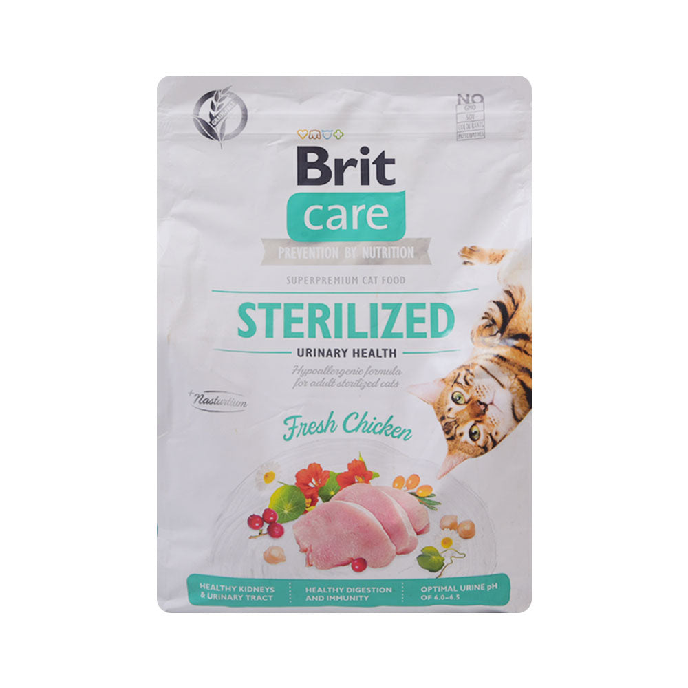 BRIT CARE CAT FOOD PREMIUM STERILIZED URINARY HEALTH 2 KG Default Title - MamasJan Pet Essentials