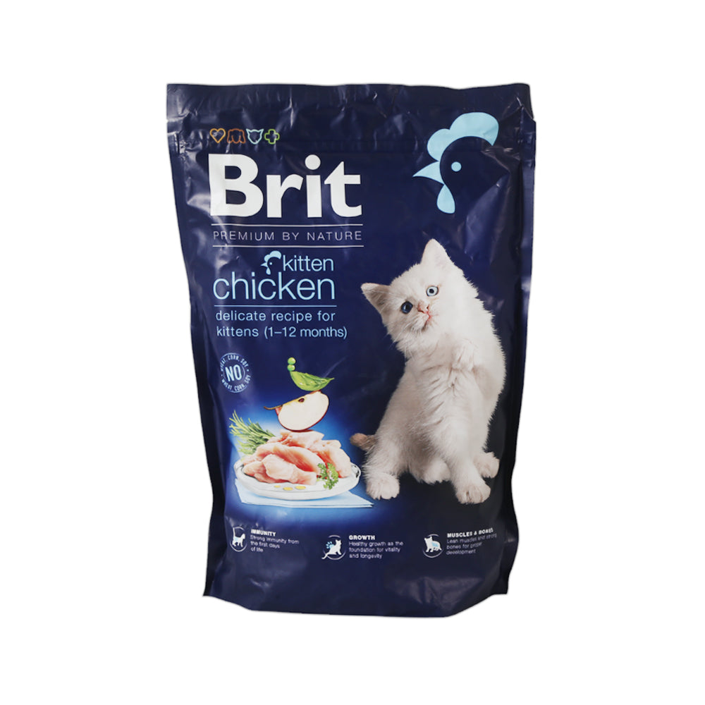 BRIT PREMIUM CAT FOOD KITTEN CHICKEN 800 GM Default Title - MamasJan Grocery Nonfood