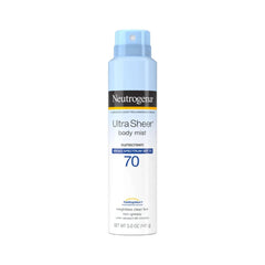 NEUTROGENA ULTRA SHEER SUNSCREEN SPRAY SPF 70 141G Default Title - MamasJan skincare
