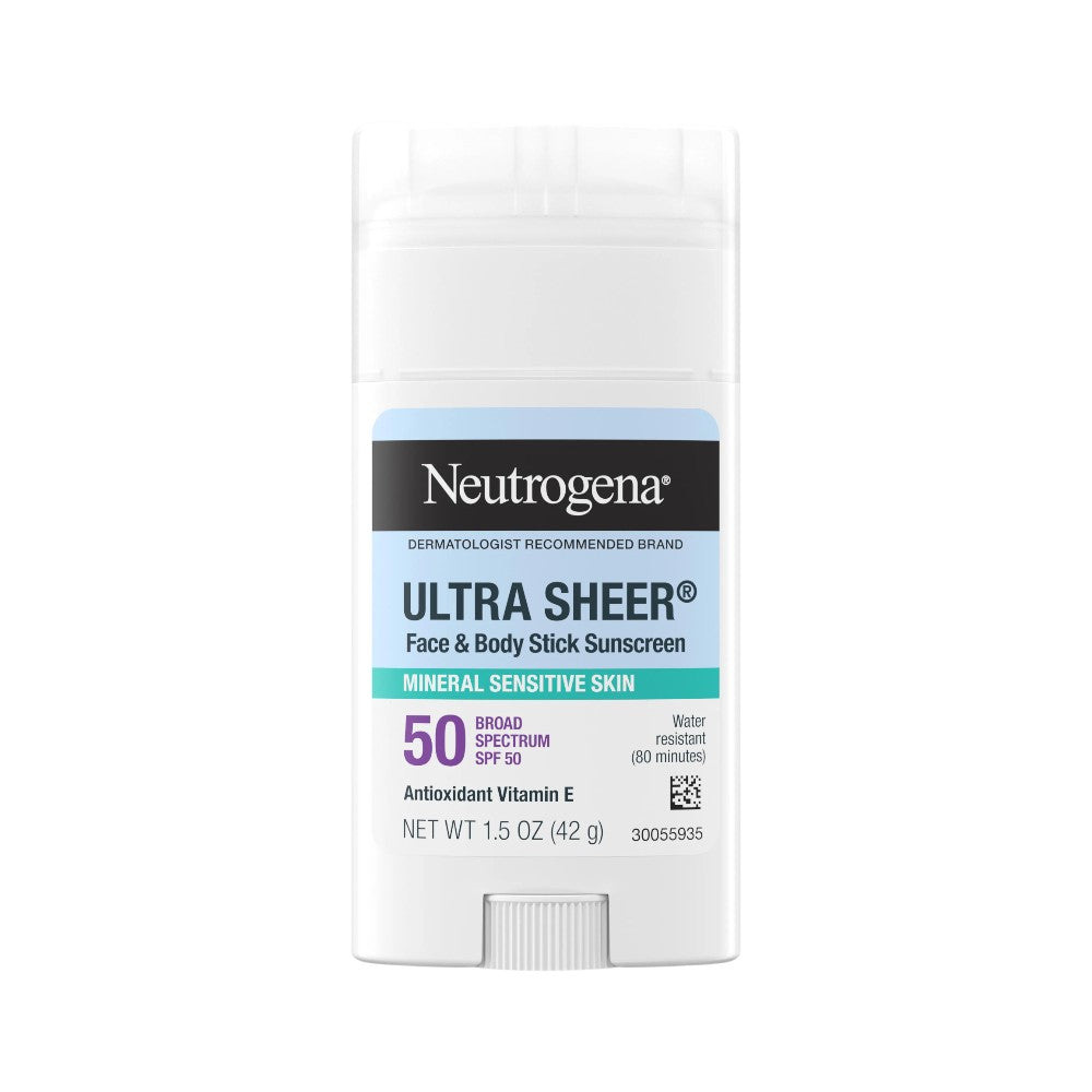 NEUTROGENA ULTRA SHEER FACE & BODY STICKS SPF-50 42G Default Title - MamasJan skincare