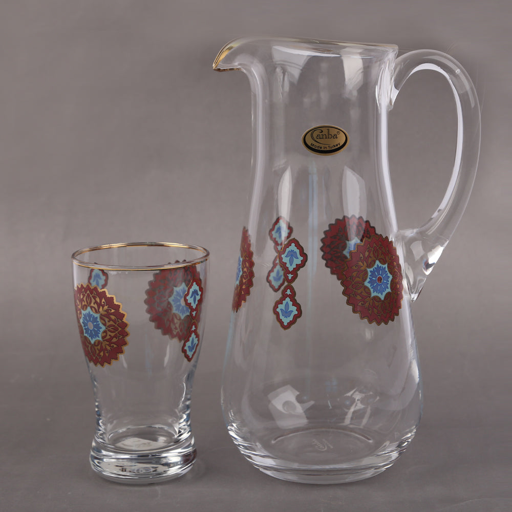 WATER SET CANBA HUNKAR GOLD 10012 BASIC Default Title - MamasJan Crockery